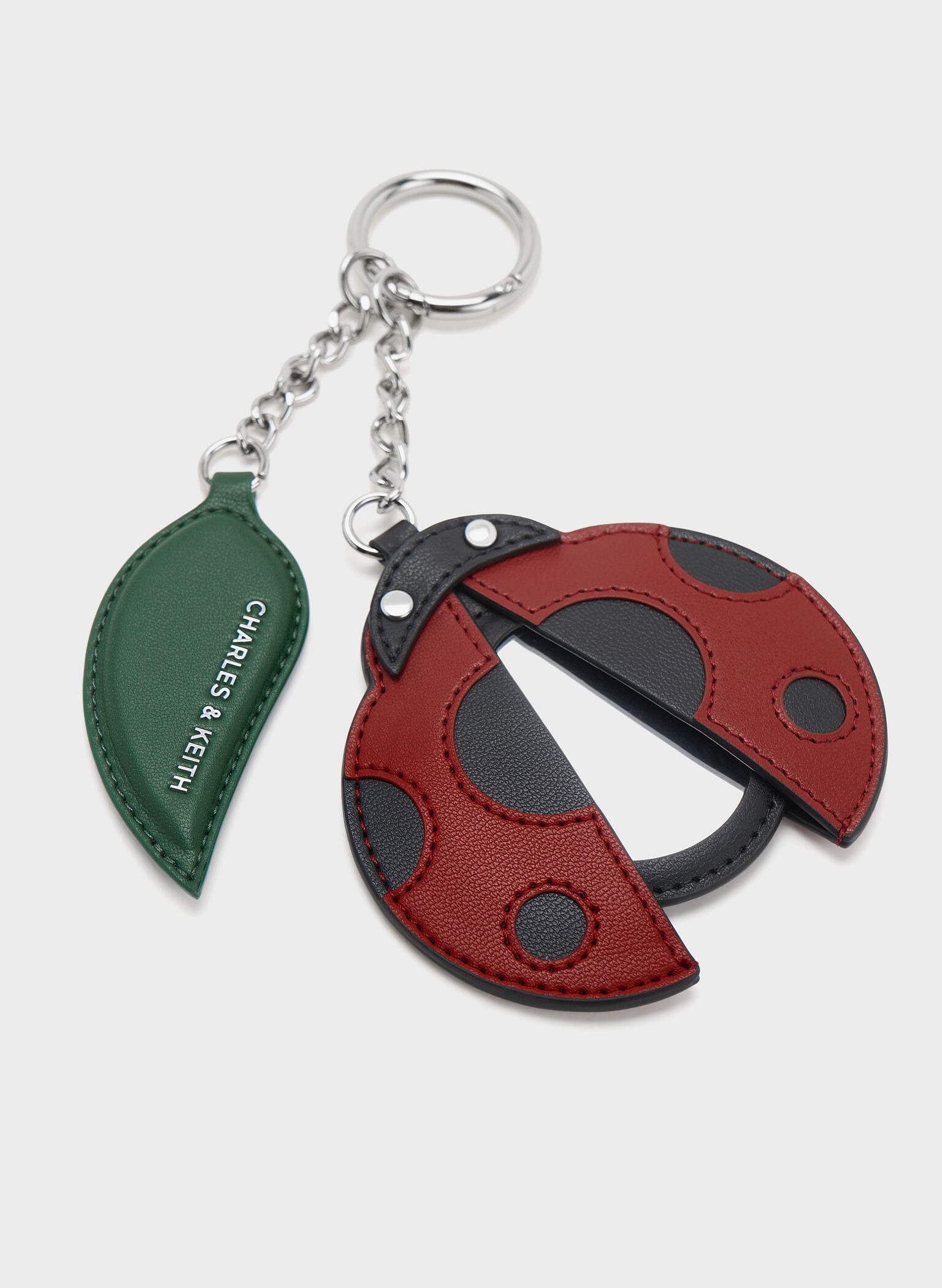 Ladybug Charm, Red, hi-res