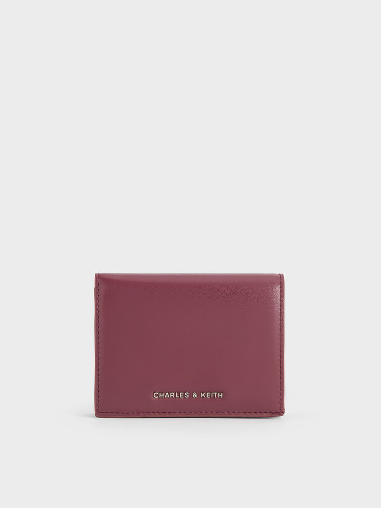 Cassia Card Holder, Burgundy, hi-res