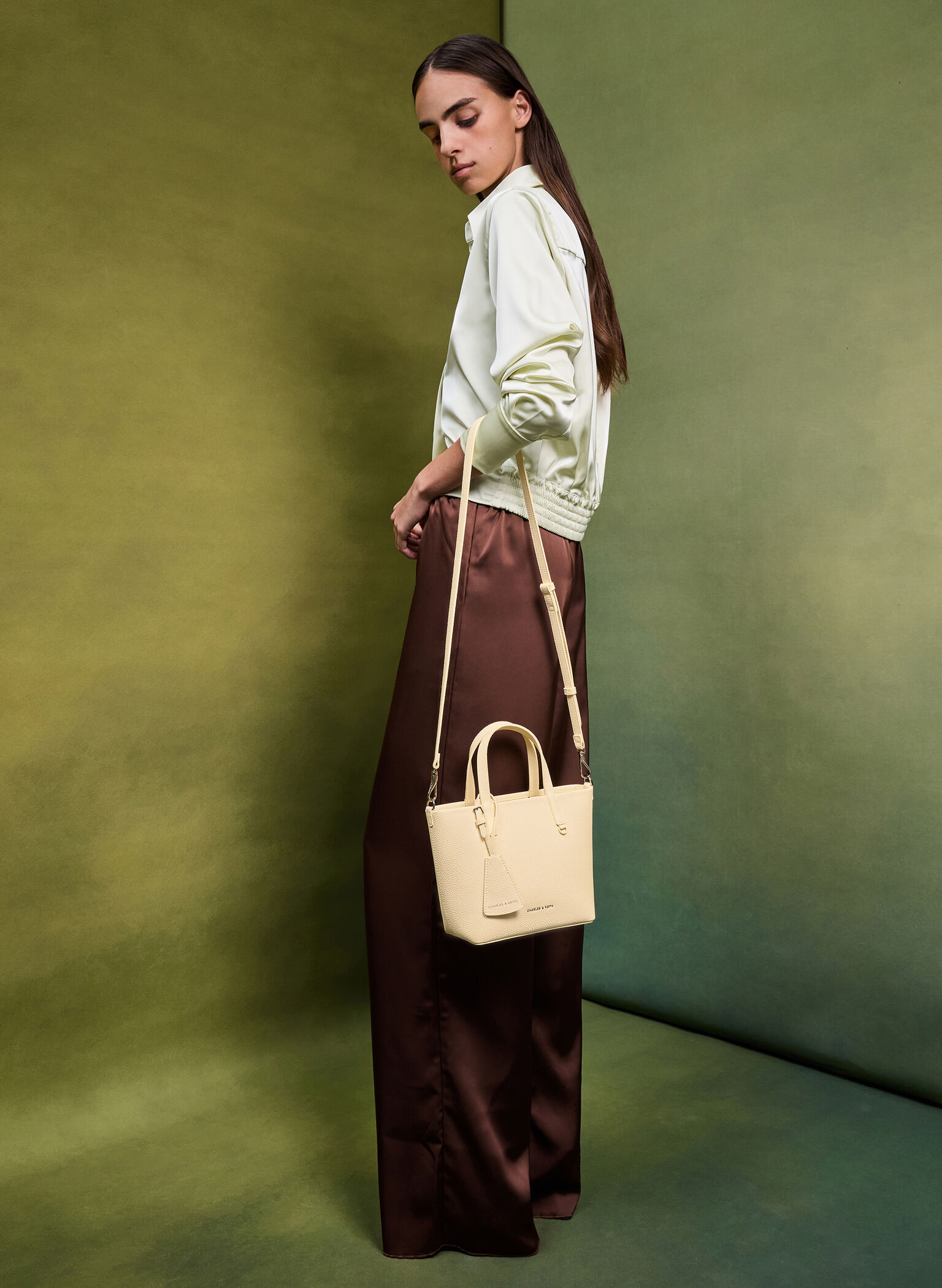 Mini Beryl Tote Bag, Butter Yellow, hi-res