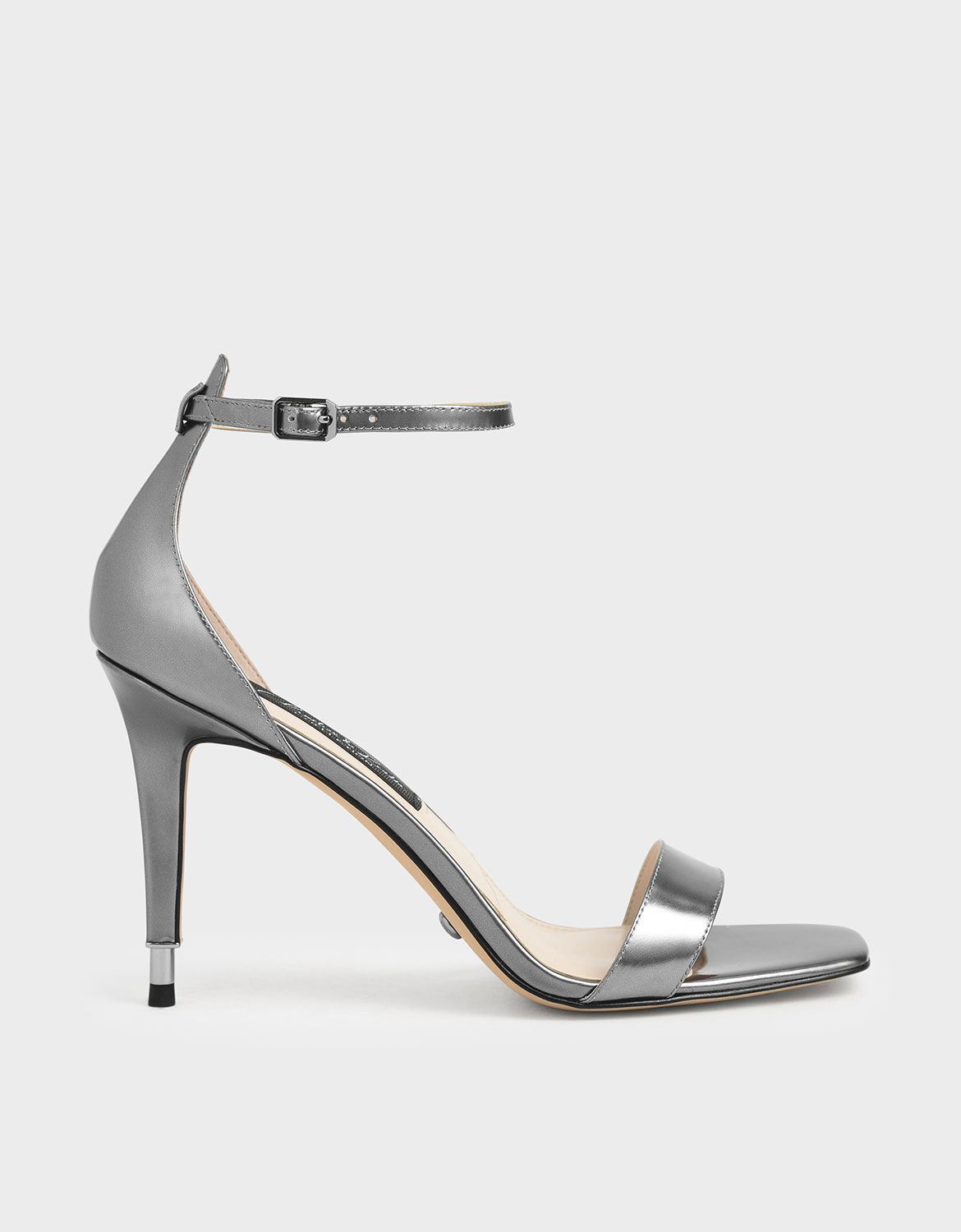 silver stiletto heels uk