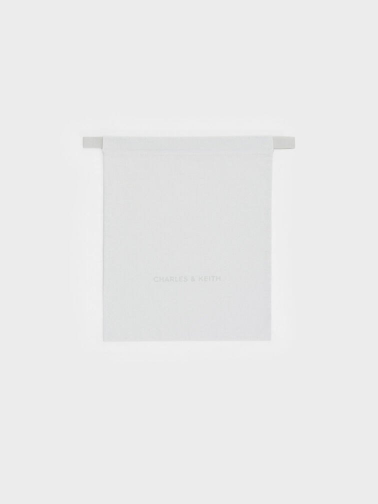 CHARLES & KEITH Medium Dust Bag, Grey, hi-res
