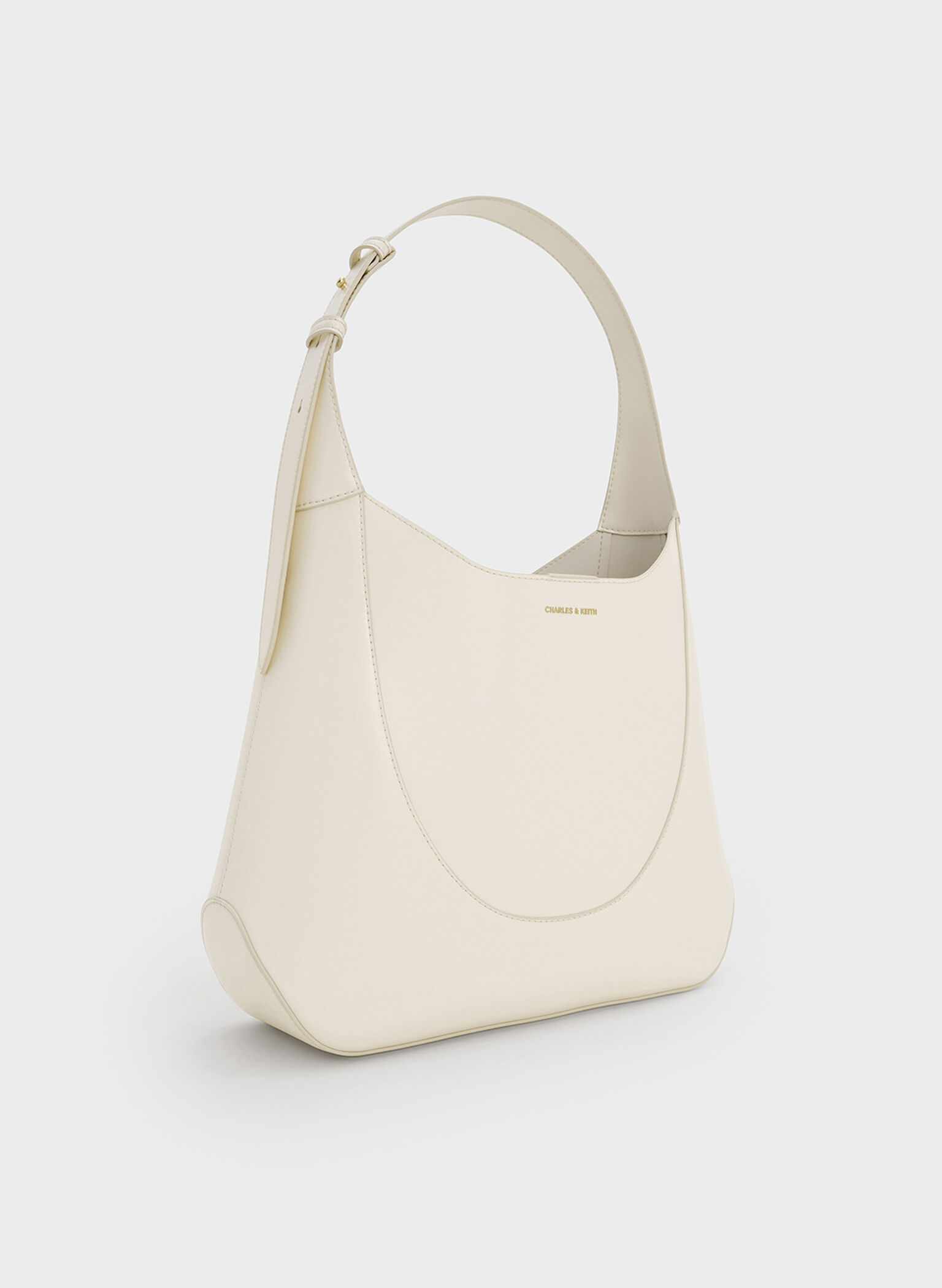Sigrid Hobo Bag, Cream, hi-res