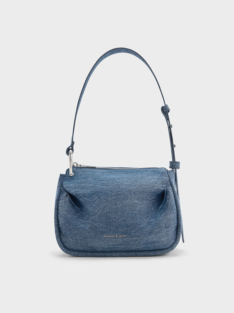 Lumen Denim Crossbody Bag, Denim Blue, hi-res
