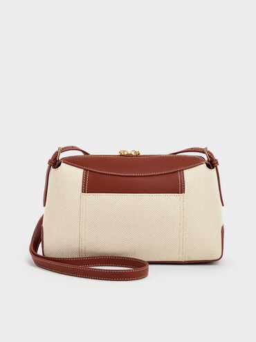 Roan Canvas Top Handle Bag, Brick, hi-res