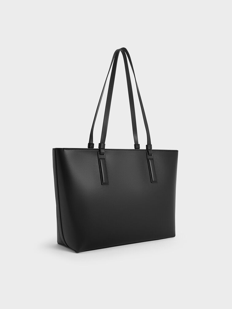 Noelle Tote Bag, Noir, hi-res
