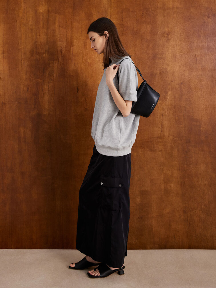 Ellis Bucket Bag, Noir, hi-res