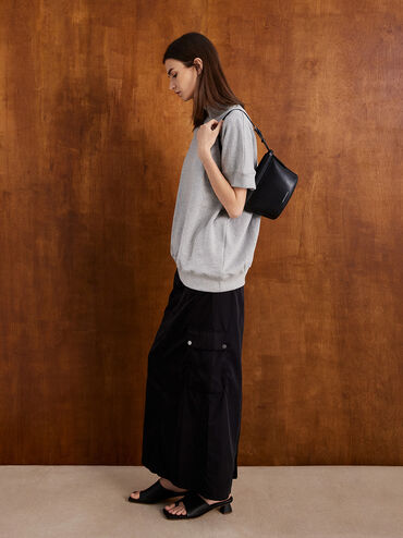 Ellis Bucket Bag, Noir, hi-res