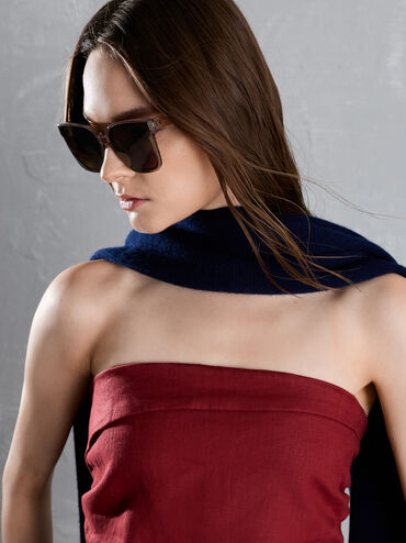 Brea Foldable Sunglasses, Espresso Brown, hi-res