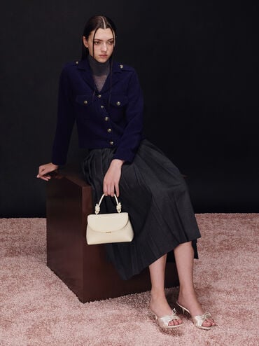 Sammie Knotted-Handle Two-Way Backpack, Cream, hi-res