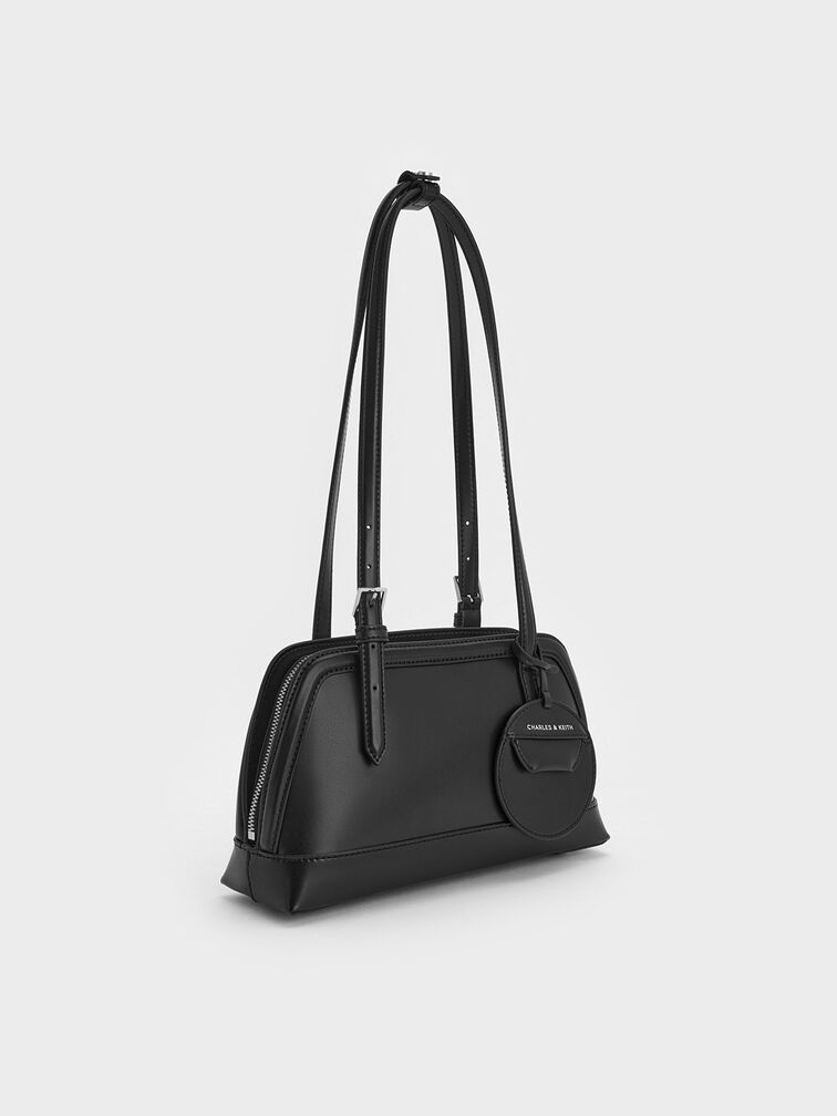 Enola Elongated-Handle Bag, Noir, hi-res