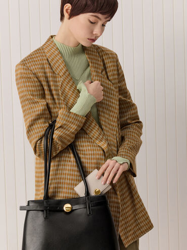 Behn Small Wallet, Shell Grey, hi-res