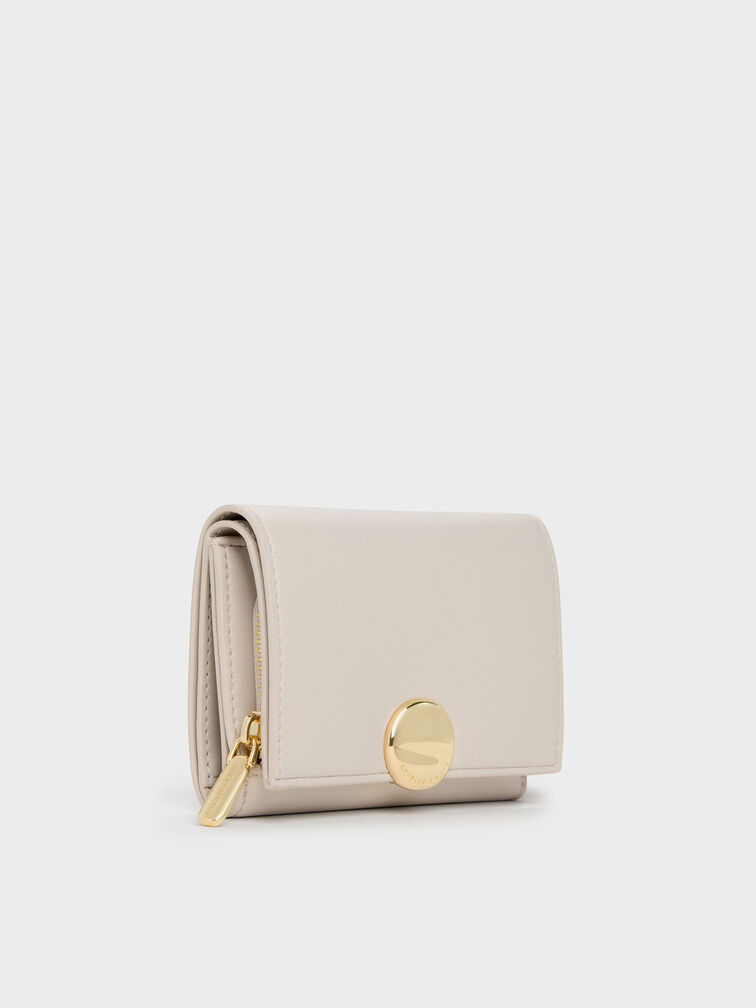 Behn Small Wallet, Shell Grey, hi-res