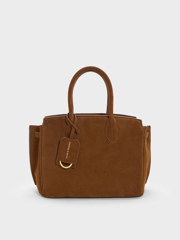 Ginevra Tote Bag, Pecan Brown, hi-res