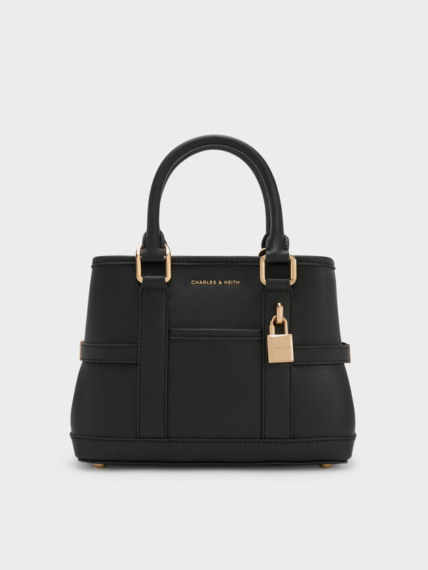 Mini Scottie Tote Bag, Black, hi-res