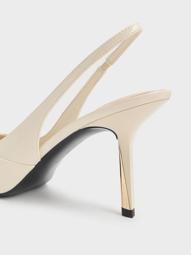 Taylen Slingback Pumps, Beige, hi-res