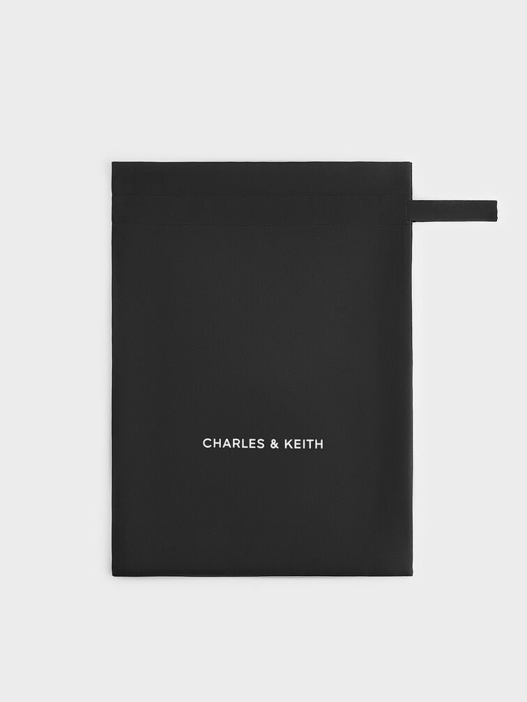 CHARLES & KEITH Medium Gift Bag, Black, hi-res