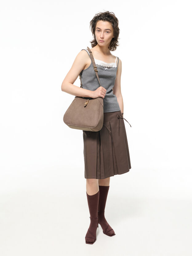 Adalyn Hobo Bag, Stone Grey, hi-res