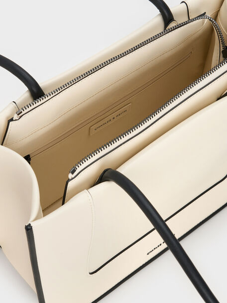 Daylla Tote Bag, Cream, hi-res
