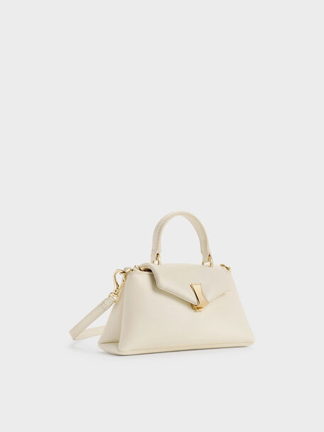 Micro Lilibet Top Handle Bag, Cream, hi-res