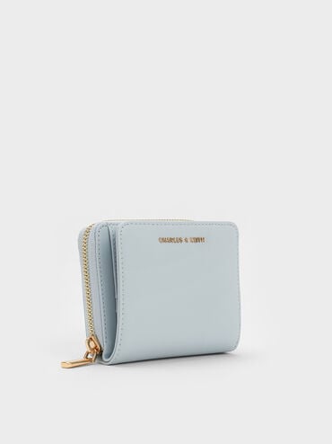 Finley Zip-Around Small Wallet, Sea Salt Blue, hi-res