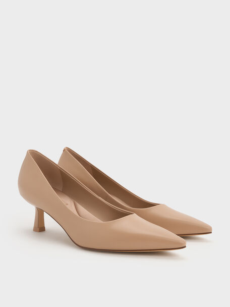 Emmy Pointed Pumps, Nude, hi-res