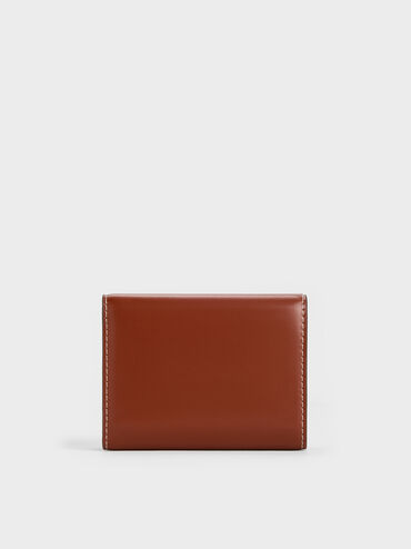 Enola Small Wallet, Brick, hi-res