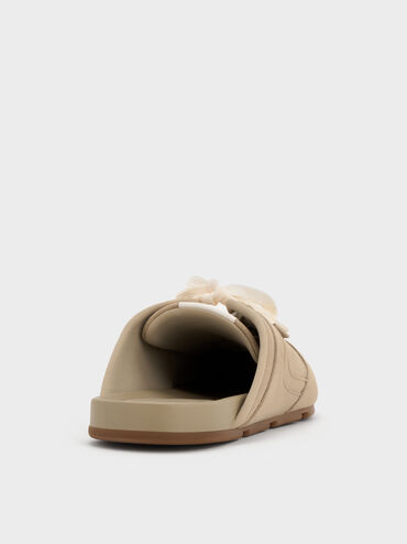 Lace-Up Slip-On Sneakers, Taupe, hi-res