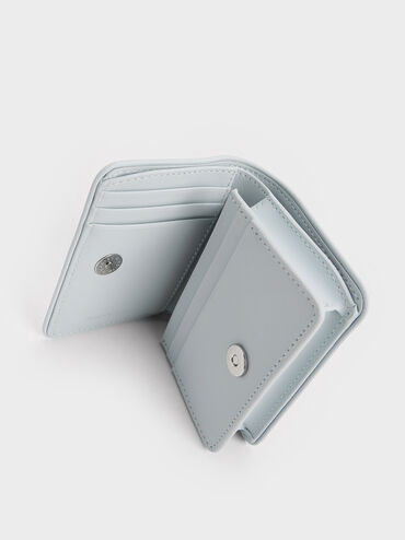 Lyla Knotted-Strap Wallet, Sea Salt Blue, hi-res