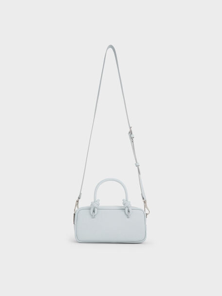 Sammie Knotted-Handle Boxy Bag, Sea Salt Blue, hi-res