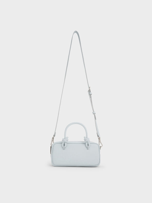 Sammie Knotted-Handle Boxy Bag, Sea Salt Blue, hi-res