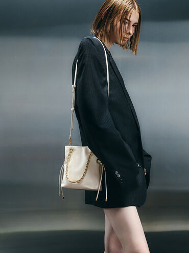 Arya Braided-Strap Double-Handle Crossbody Bag, Cream, hi-res