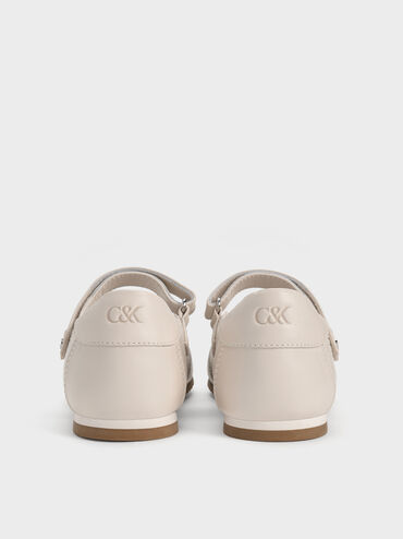 Jace Leather Mary Jane Sneakers, Chalk, hi-res