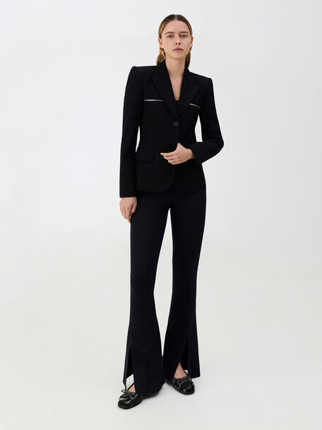 Bettina Double-Bow Pumps, Black Box, hi-res
