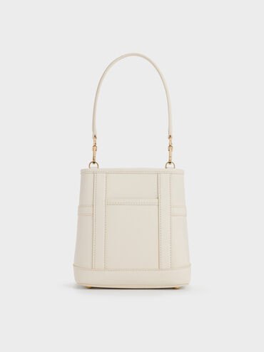 Scottie Bucket Bag, Cream, hi-res