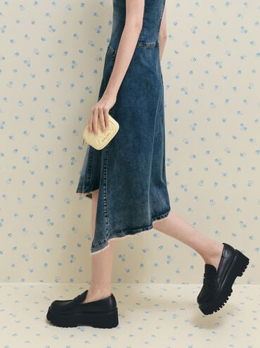 Arwen Quilted Mini Bag, Butter Yellow, hi-res