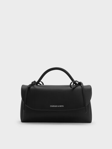 Hazel Bow Wallet On Chain, Noir, hi-res