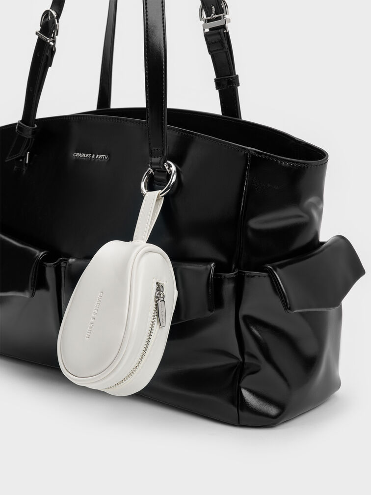 Paige Rectangular Sunglasses, Silver, hi-res
