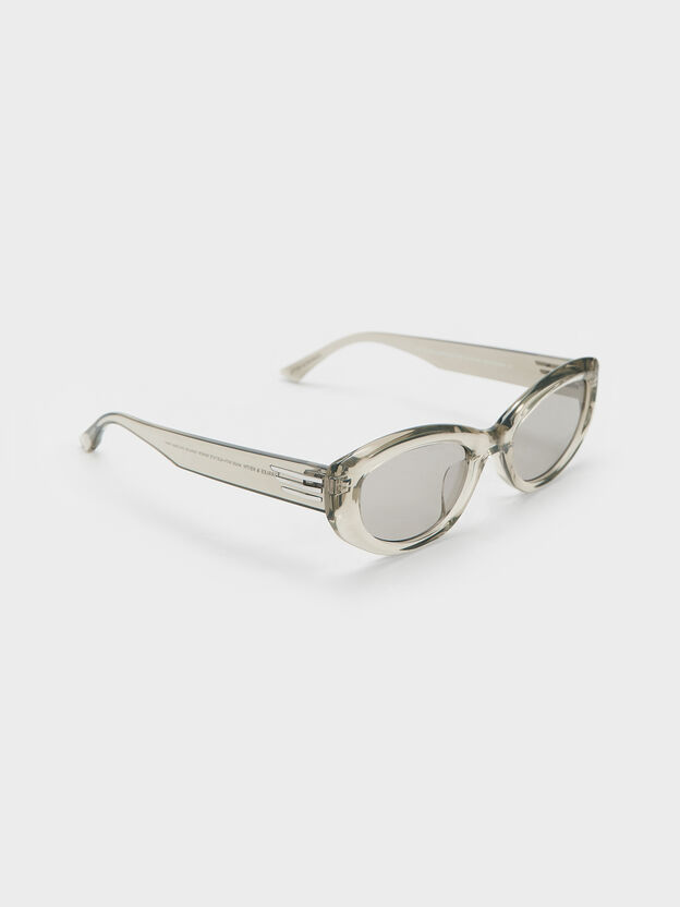 Birdie Sunglasses, Minted Grey, hi-res