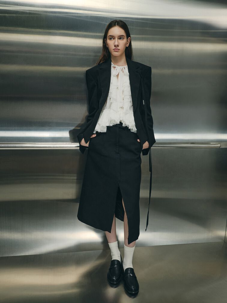 Griselda Loafers, Black, hi-res