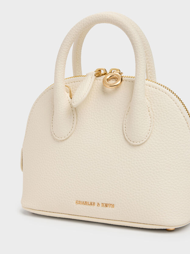 Beryl Bowling Bag, Cream, hi-res