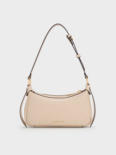 Mini Calla Shoulder Bag, Oat, hi-res