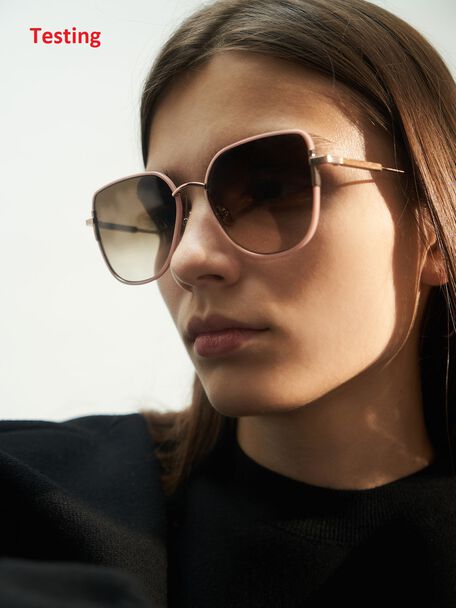 Seraphina Butterfly Sunglasses, Pink, hi-res