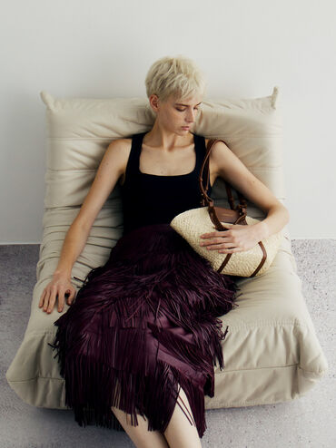 Shalia Raffia Basket Bag, Natural Raffia, hi-res