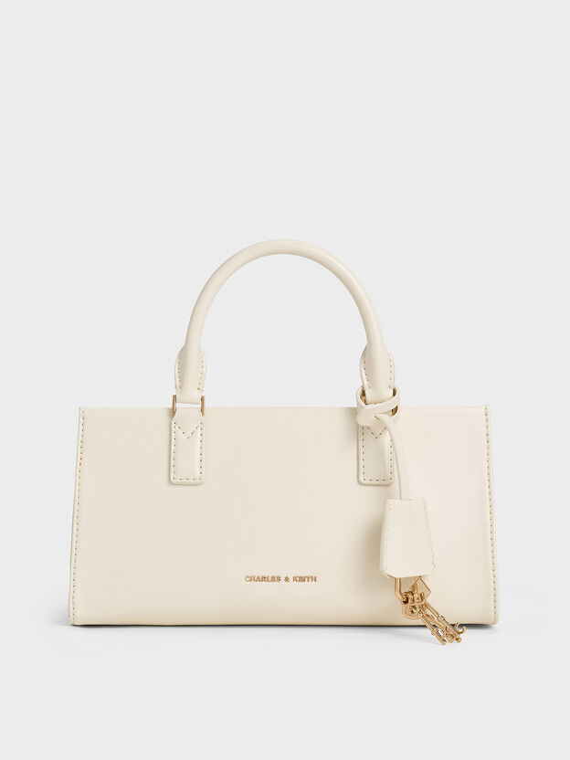 Kerry Top Handle Bag, Cream, hi-res