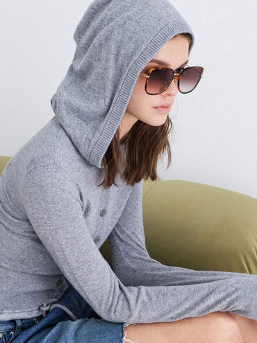 Lisbeth Tortoiseshell Butterfly Sunglasses, T. Shell, hi-res