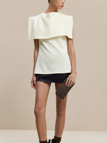 Dulcie Zip-Around Long Wallet, Dark Moss, hi-res