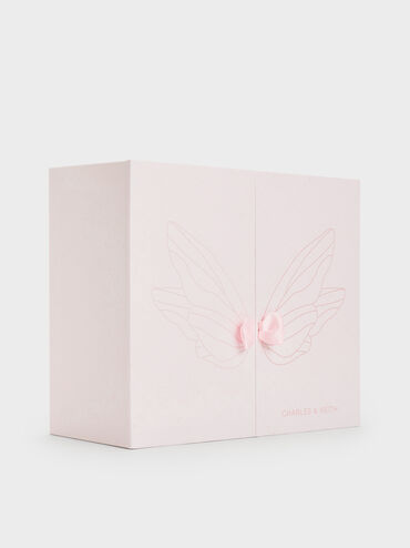 Cressida Quilted Top Handle Bag With Bag Charms, Cotton Candy Pink, hi-res