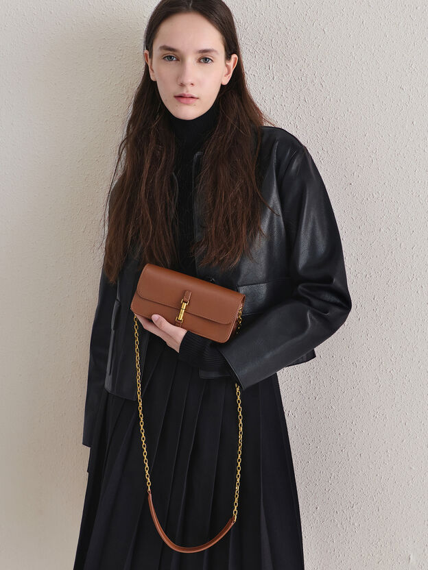 Cesia Wallet On Chain, Chocolate, hi-res