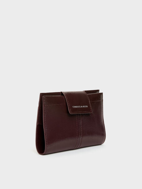 Noane Passport Holder, Wineberry Red, hi-res