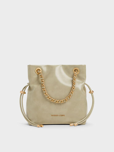 Arya Braided-Strap Double-Handle Crossbody Bag, Pale Olive, hi-res